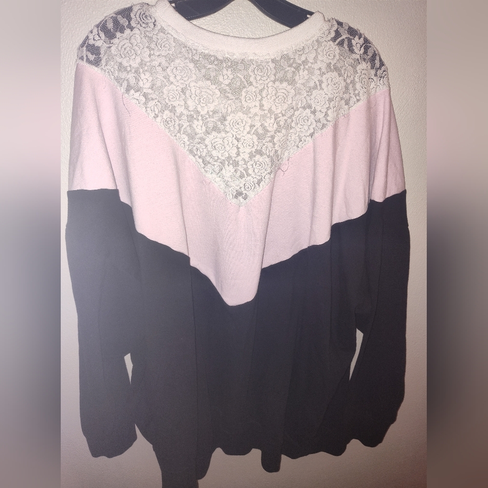 Torrid Super Soft Chevron Color Block Sweater Siz… - image 1